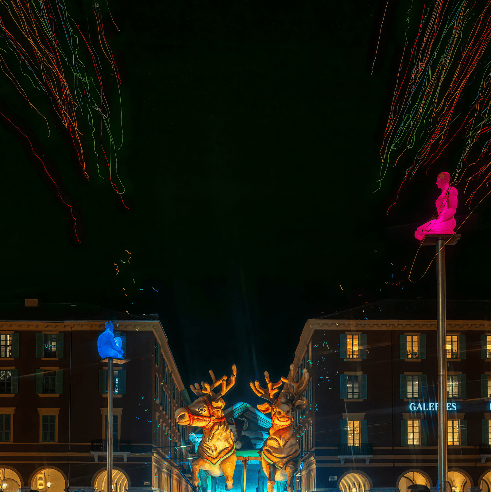 Captation vidéo de la Parade de Noël de Nice